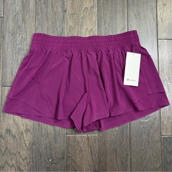 lululemon athletica Pants - Lululemon NWT Shake It Out High-Rise Running Short 2.5" Chilled Grape
